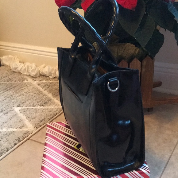 PATRICIA NASH NWT CURRY FAUX FUR LEATHER TOTE.  [BRAND NEW WITH TAGS] - Picture 4 of 16